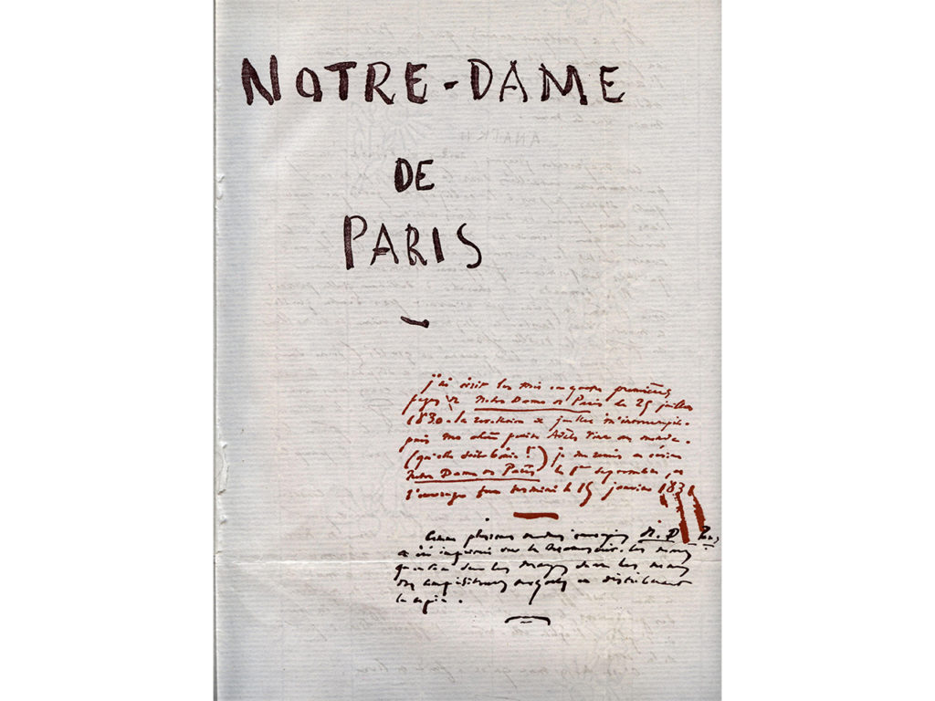 Roman Notre Dame de Paris de Victor Hugo