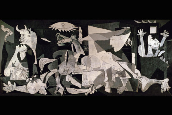 Tableau Guernica de Picasso en 1937