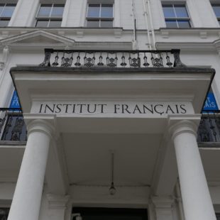 Façade de l'Institut Français à Londre