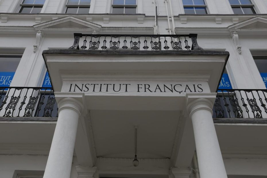 Façade de l'Institut Français à Londre