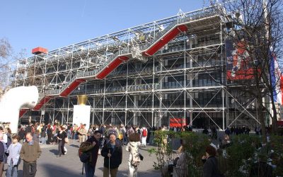 Photographie du Centre vu du haut de la piazza