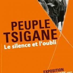 Affiche de l'exposition du CHRD "Tsiganes. Le silence et l'oubli" de 2007.