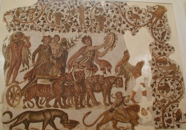 Mosaïque du Triomphe de Bacchus, Musée de Sousse (Tunisie)