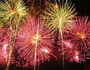 feux d'artifice