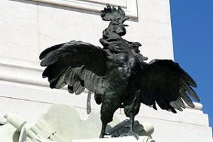 coq du monument aux Girondins Bordeaux