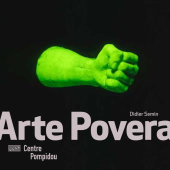 couverture du livre Arte povera Centre Pompidou
