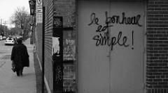 Tag de rue : le bonheur est simple