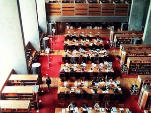 Photo de la Bnf rez-de-jardin