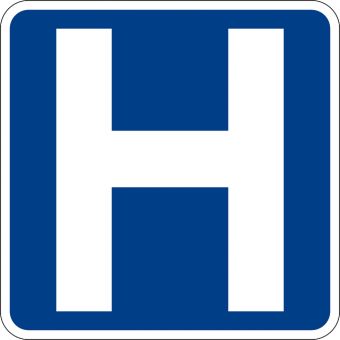 Logo H pour Hôpital