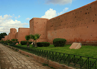 les remparts ocres de Marrakech