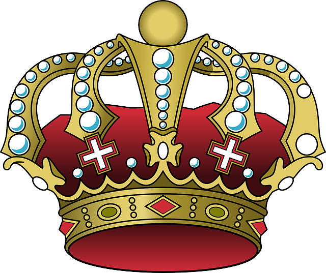 dessin de couronne royale