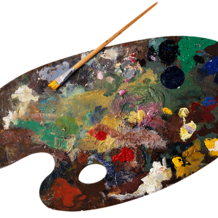 photo d'une palette de peintre
