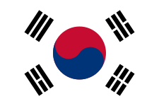 Drapeau de la Corée du sud