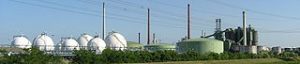 photographie de stockage de gaz