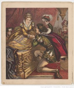 Illustartion de la Belle au bois dormant de Perrault