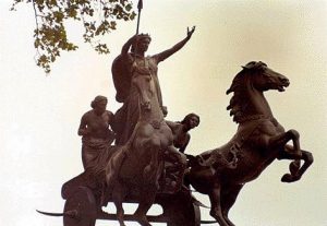 char de Boudicca, pont de Westminster