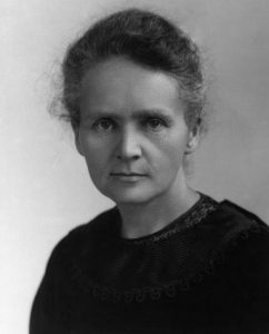 Portrait photographique de Marie Curie en 1900