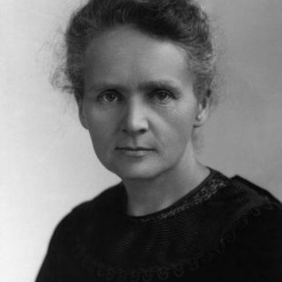Portrait photographique de Marie Curie en 1900
