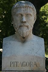 Buste de Pythagore, villa Borghese