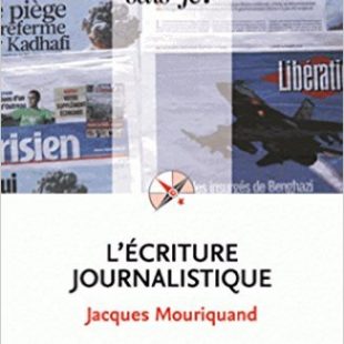 couverture du livre L'écriture journalistique