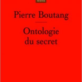 couverture du livre Ontologie du secret