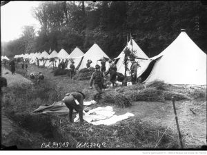 Scouts français à Saint-Cyr, 1913