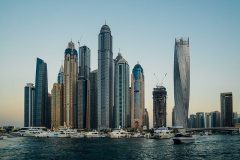 Photographie de buildings de Dubaï
