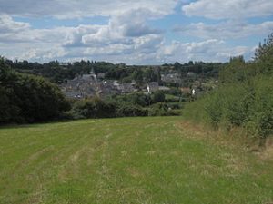 Vue générale du village de Courdemanche