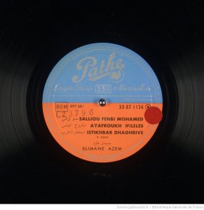 Où trouver des disques vinyles de musique arabe et judéo-arabe