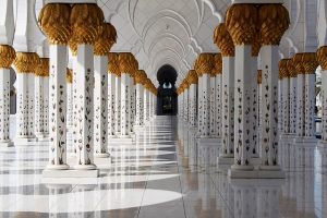intérieur de mosquée