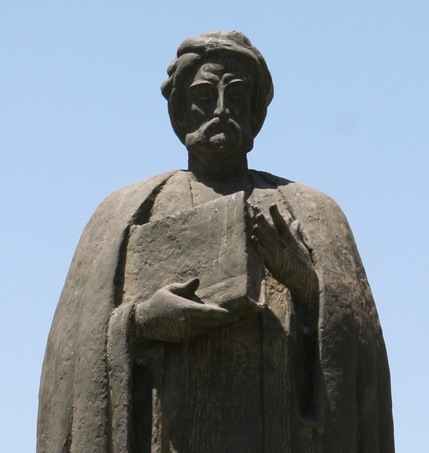 Photographie de la statue d'Ibn Khaldoun (Tunis)