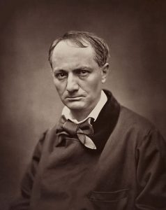 portrait photographique de Baudelaire par Etienne Carjat