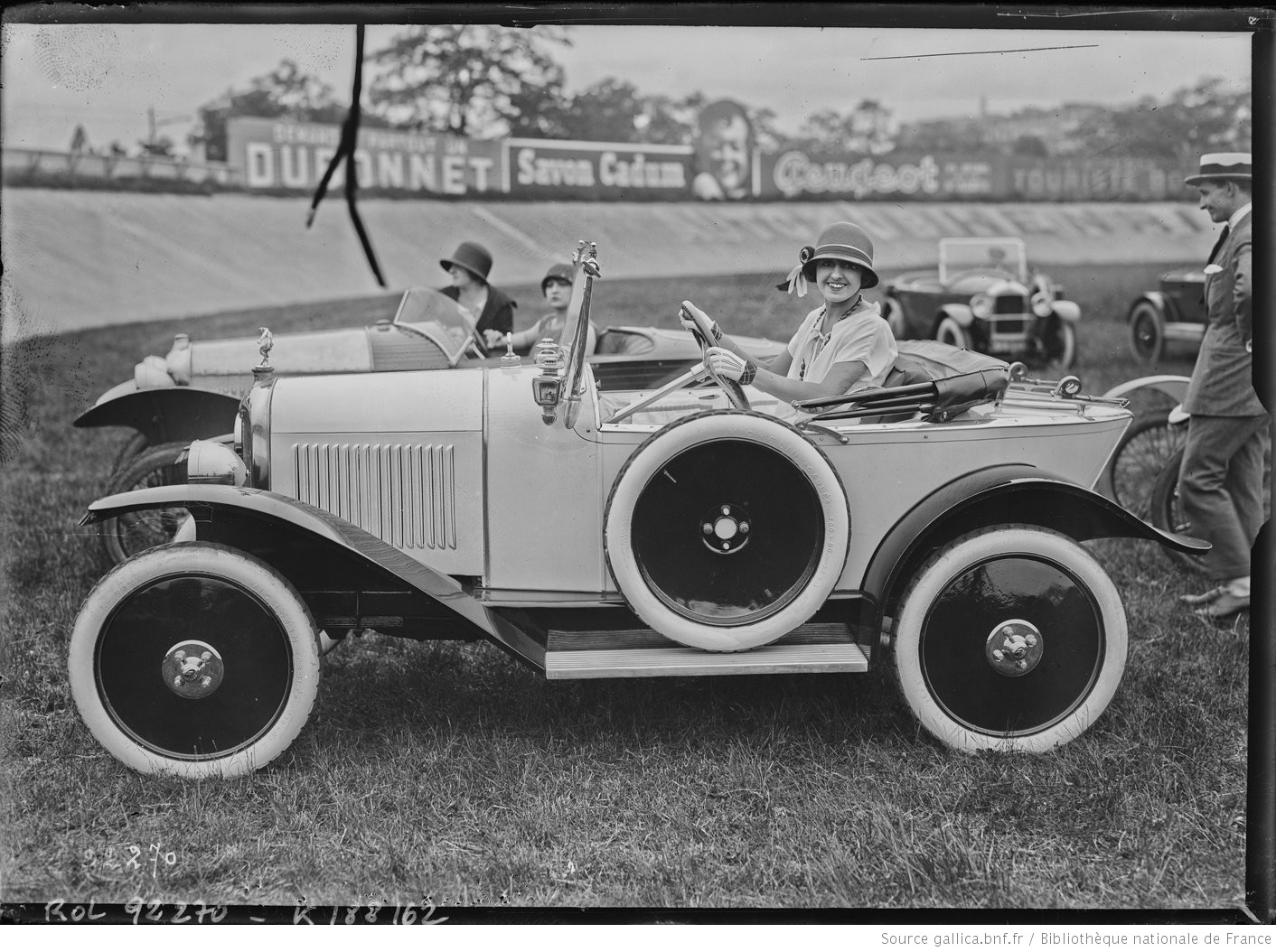 Rahna sur Citroën [championnat automobile des artistes] 1924 / [Agence Rol]