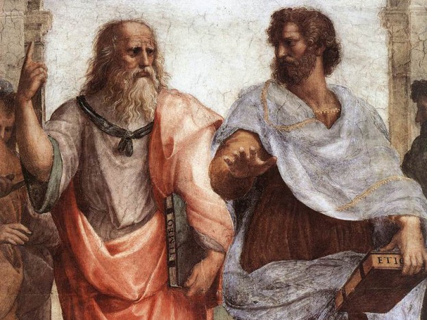 Platon et Aristote par Raphaël