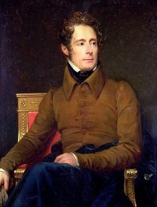 portrait de Lamartine par François Gérard, 1831