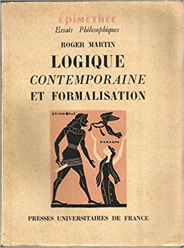 couverture du livre Logique contemporaine et formalisation