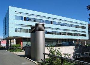 Photographie de la facade de la Bauhaus-Universität Weimar
