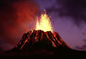 éruption du  Kilauea, Hawaii.