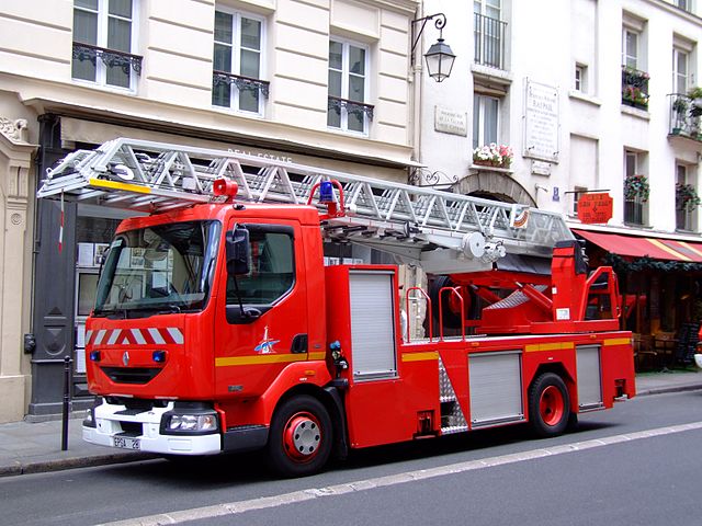 Camion des Sapeurs pompier de Paris
