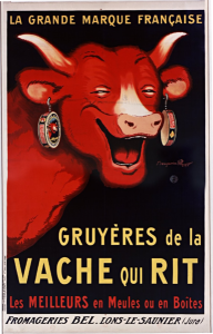 Affiche de Rabier La vache qui rit 1926