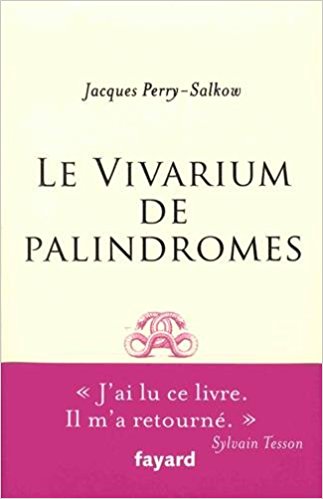 couverture du livre Vivarium des palindromes
