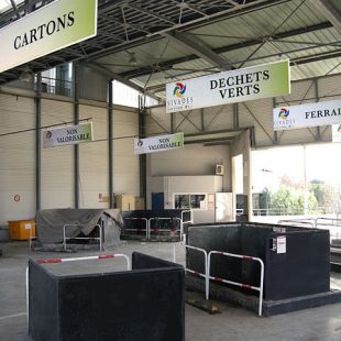 photographie de la déchetterie de Cannes