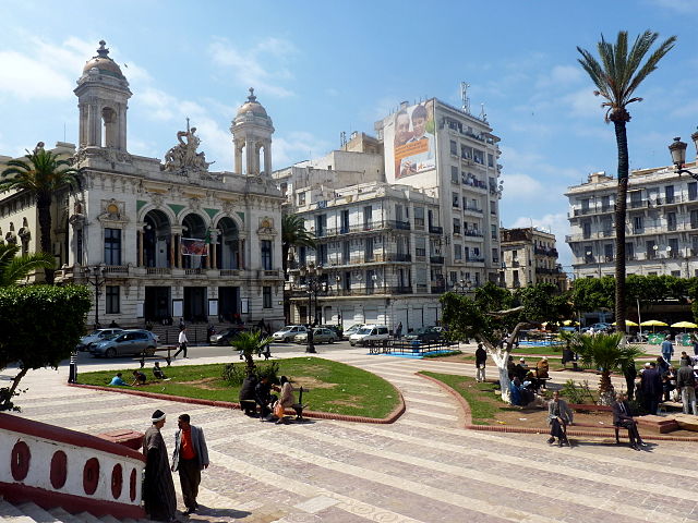 Photographie de la Place du théâtre d'Oran