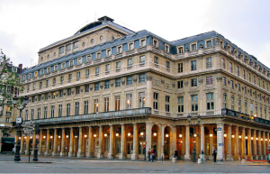 Photographie de la facade de la Comédie française