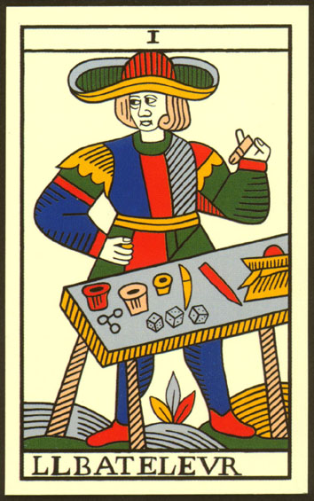lame du Bateleur (Tarot de Marseille)
