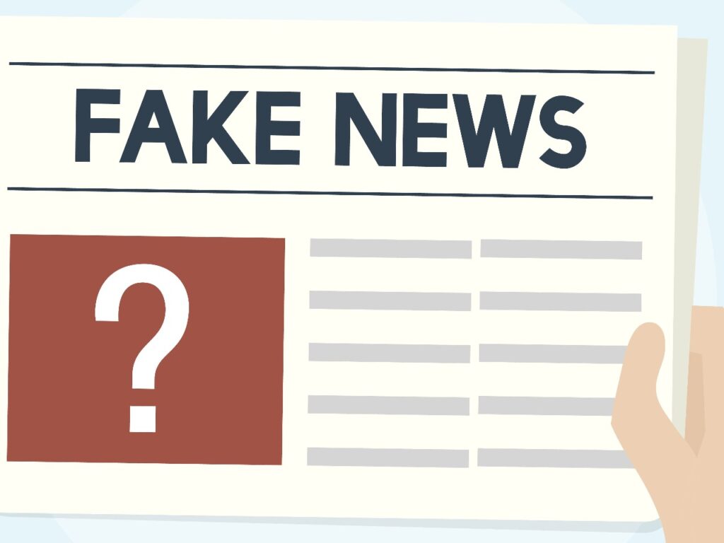 Interrogation sur une fake news