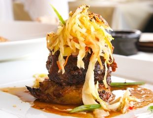 Photographie d'une assiette garnie