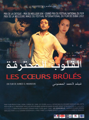 je dois écrire un petit mémoire sur un sujet de la cinématographie marocaine. J'aimerais parler du film "Les coeurs brulés" d'Ahmed El Maanouni ...