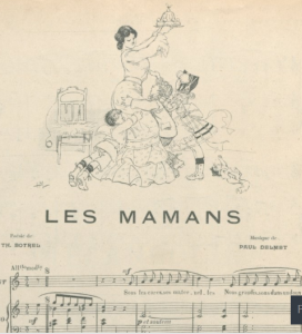 Partition dela chanson Les Mamans Théodore Botrel