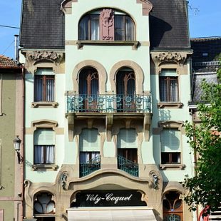 Maison de style "art nouveau" à Guebwiller,